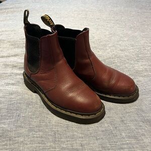 Dr. Martens Oxblood Leather Chelsea Boots